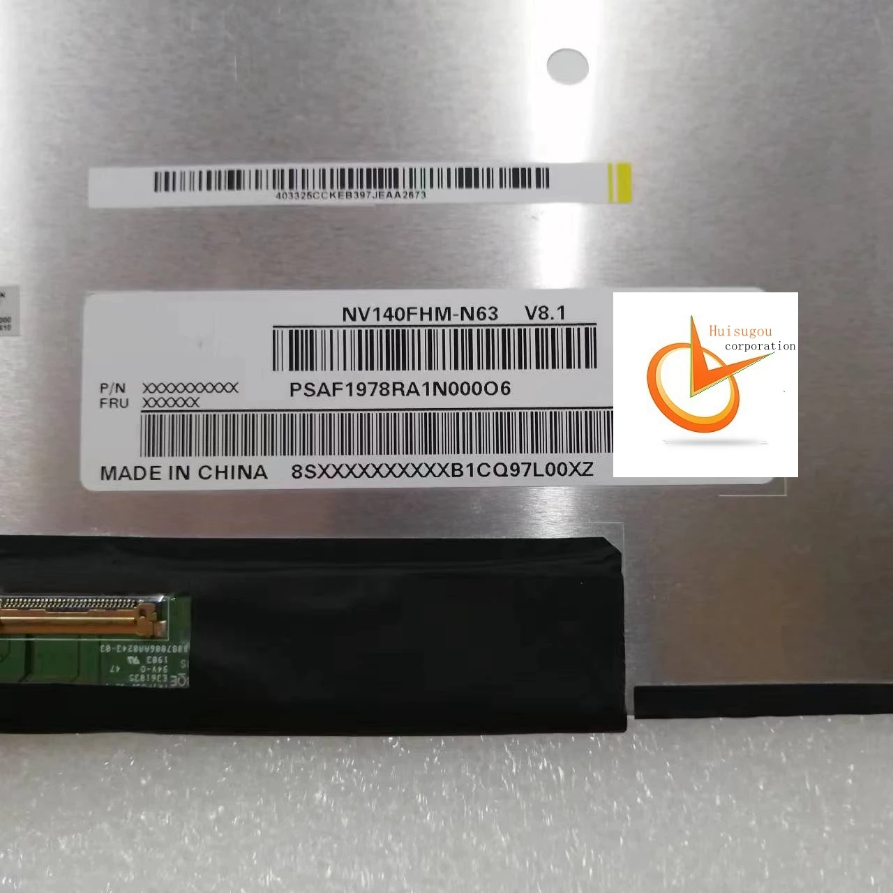 For ASUS ZenBook 14 UX434 UX434F UX434FAC UX433FN UX433FA UX433 ux4300 FHD Non-Touch NV140FHM-N63 B140HAN03.2 LCD Screen