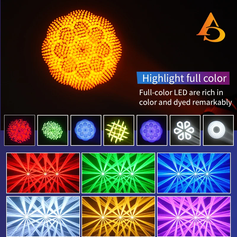 LED Moving Head Light 470W DMX Projector DJ Performance Light Stage Light Show Wedding Concert