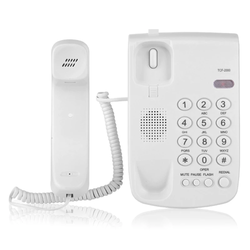 TCF-2000 Wall-Mounted Telephone Noise-cancelling for Homes and Offices Desktop D46B