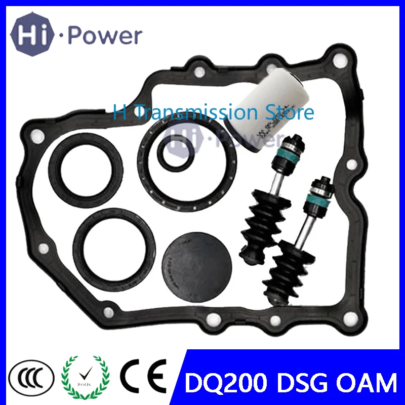 

DQ200 0AM DSG Gearbox Overhaul Gasket Filter Piston Rod Kit for VOLKSWAGEN VW AUDI SKODA SEAT DQ200 OAM