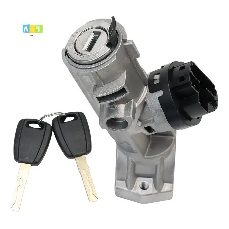 A04E-Ignition Starter Switch Cylinder Housing Assembly With Keys 8XL669WERA For Dodge Ram Promaster 1500 2500 3500 2014-2019