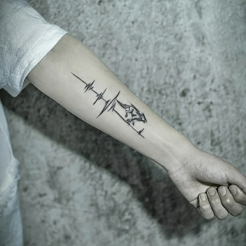 

6 травяных наклеек для татуировок, стойких от 7 до 15 дней, водонепроницаемых и износостойких, подходят для тех, кто не хочет получить татуировку.