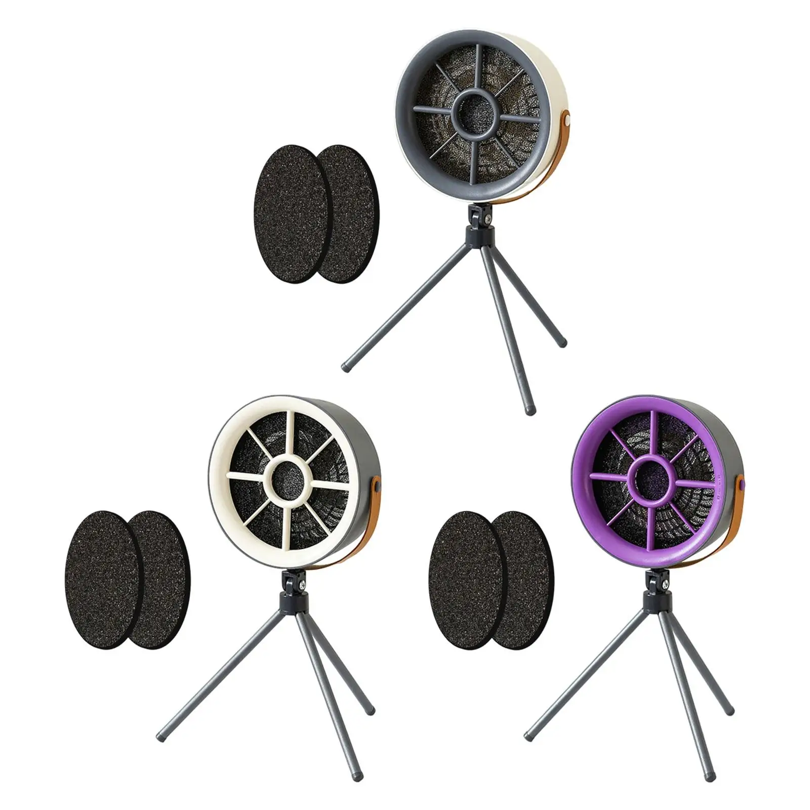 Portable Range Hood Desktop Oil Smoke Fan for Small Kitchen Outdoor Indoor