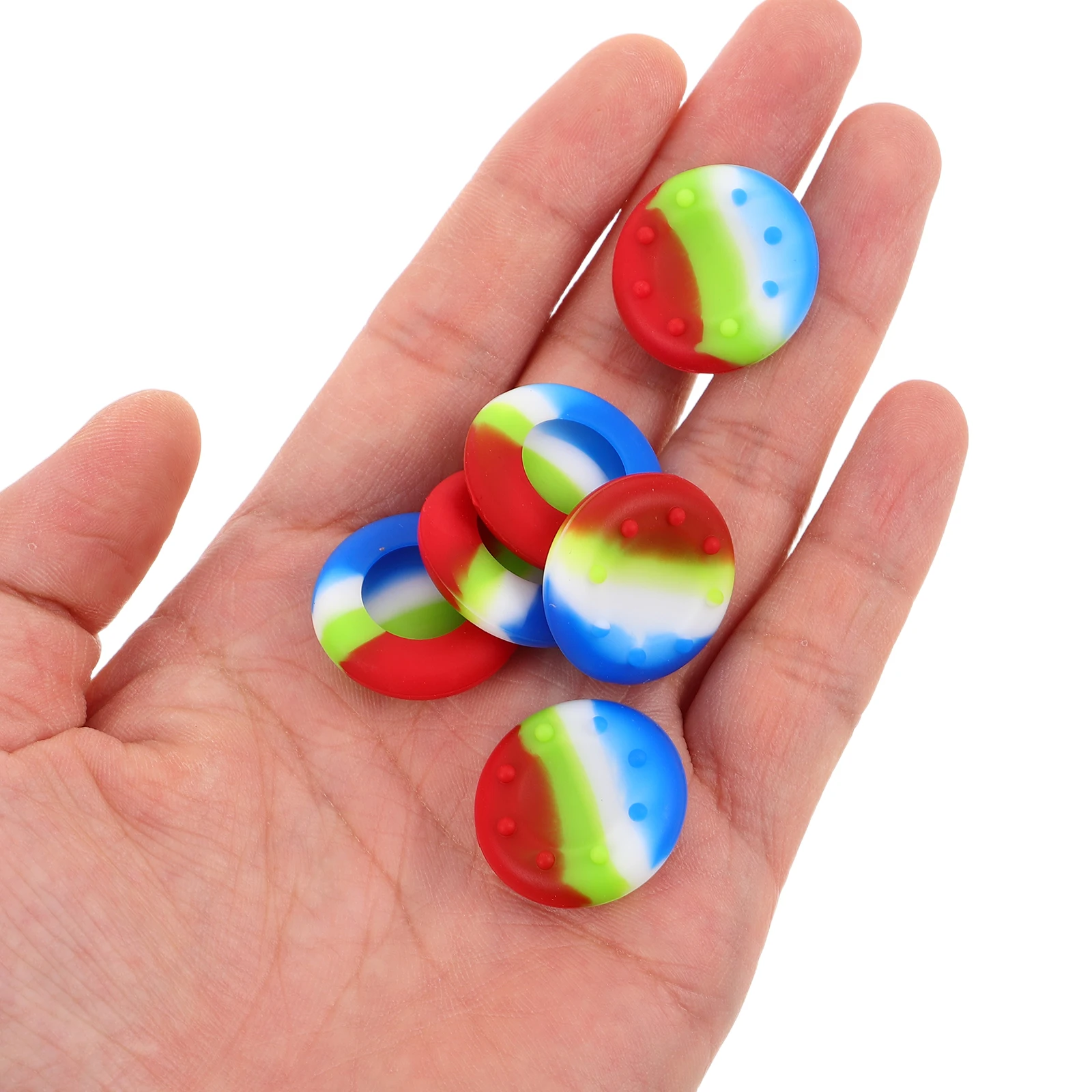

50 Pcs Gamepad Cover Joystick Cap Accessories Controller Button Grips for Machine Analog Covers