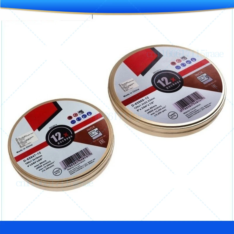 Для режущего диска MAKITA 100, угловая шлифовальная машина, металлический шлифовальный круг из нержавеющей стали