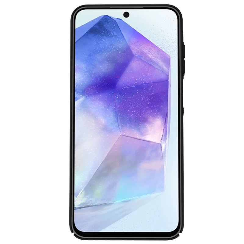 Чехол NILLKIN Super Frosted Shield для Samsung Galaxy A16 5G, матовая задняя крышка из ПК, противоударные подушки безопасности, нескользящий, 360° °   Защита