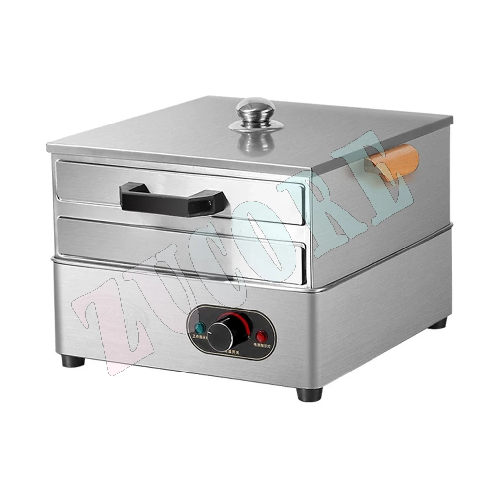 Household Food Steam Machine Stainless Steel Rice Noodle Steamer Cooker Kitchen Rice Noodle Machine
