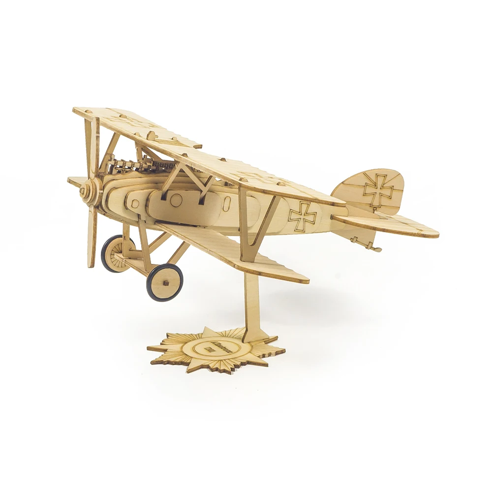 Real Hawk Mini Albatross  Scale 1:48 Aircraft Wood Solid DIY Assembly Model Set Wood Toys Ornaments Children's Gifts