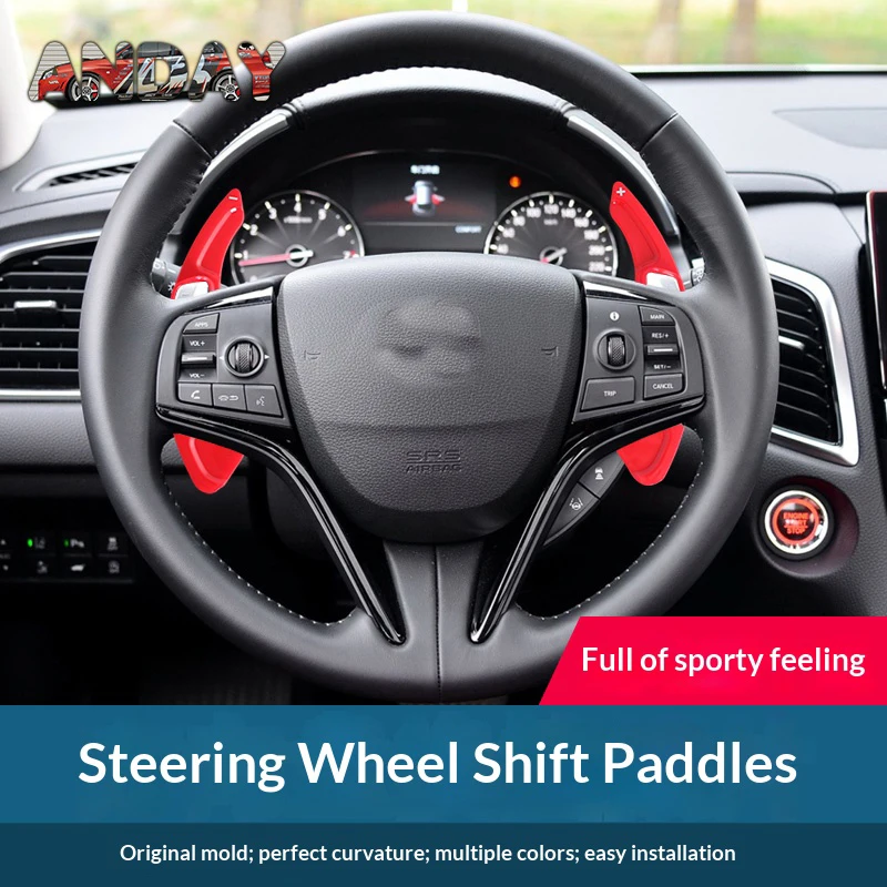 For HONDA LIFE 2021-2023 HONDA Elysion 2022-2024 Car Steering Wheel Paddle Shifter Cover ABS Carbon Fiber Trim Accessories