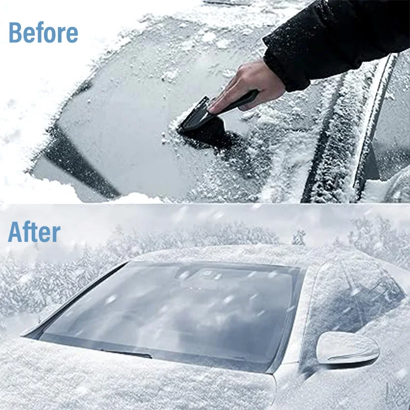 1Pc Brand New Car Windshield Snow Anti-UV Shield for Winter Car Cover Front Window Anti Ice Frost Outdoor Car Protection Cover
