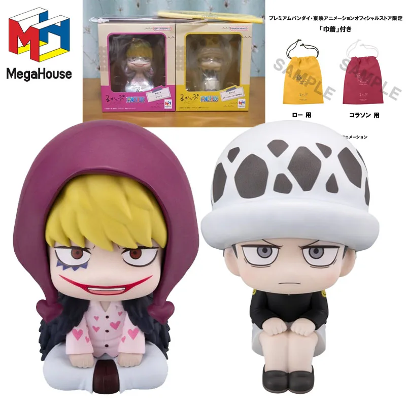 

Оригинальная коллекционная фигурка MegaHouse Look Up One Piece Rosinante Low для мальчиков и девочек, подарок, коллекционная модель, украшение