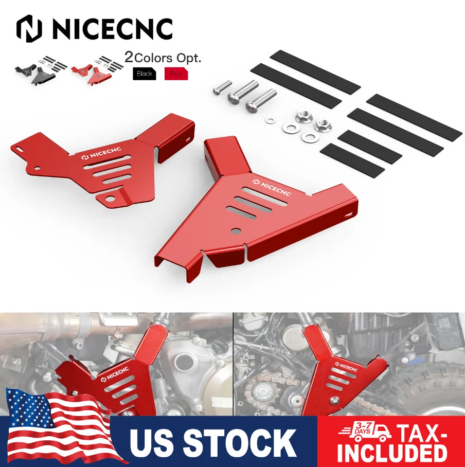 

(US stock) NICECNC ATV Frame Cover Guard Protection For Honda TRX450R 50100-HP1-601ZB TRX450ER Electric Start 2006-2009 TRX 450R