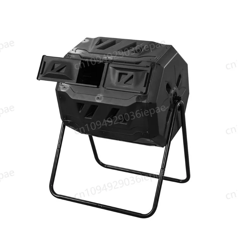 Garden Leaf Compost Box Tilting Outdoor Courtyard Fermentation Machine Large Capacity Organic Fertilizer Trash Can