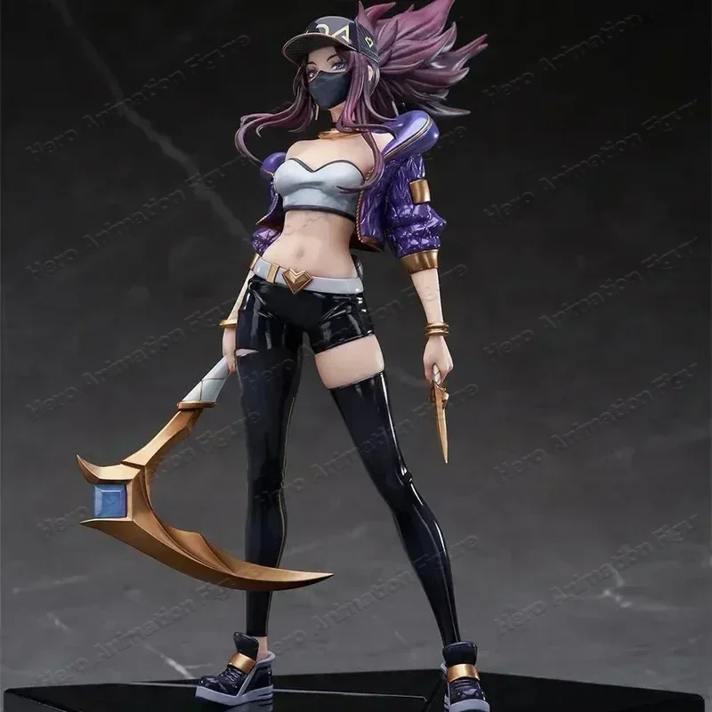 En Stock: Figura Coleccionable de PVC de Akali Assassin de APEX INNOVATION K/DA, Modelo Original para Regalo