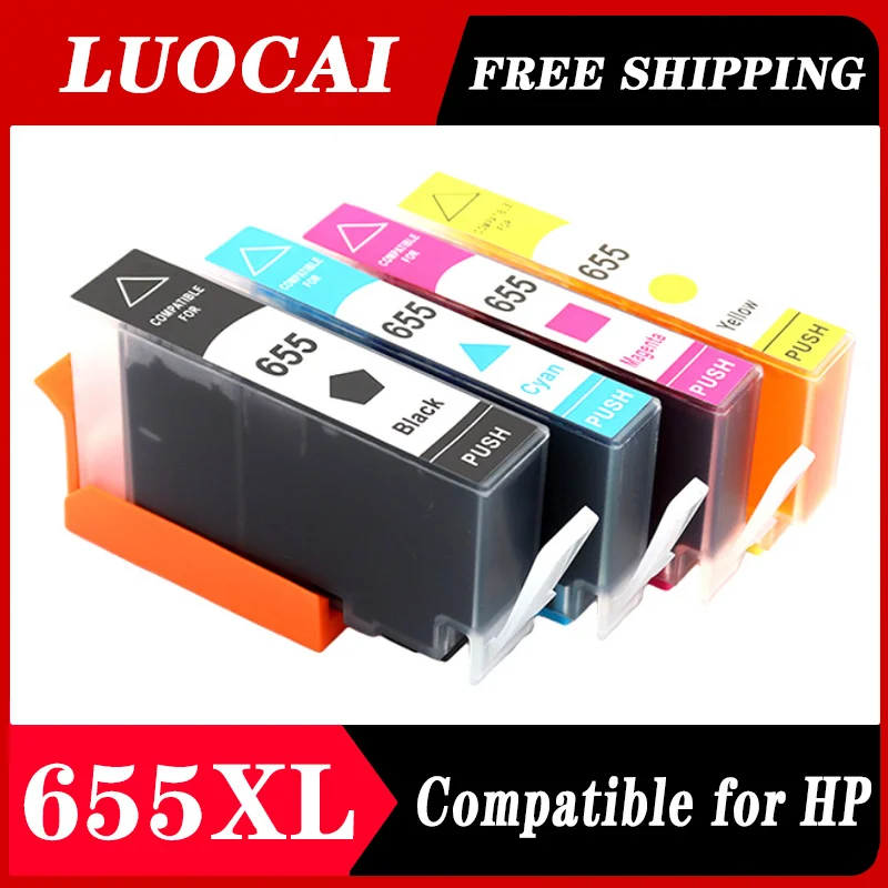 for HP655 655XL Ink Cartridge Compatible for HP 655 for HP Deskjet 3525 5525 4615 4625 4525 4520 6625 6635 printer