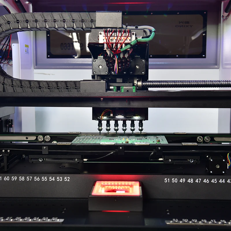 Stok di Uni Eropa besar kapasitas pemasangan mesin produksi elektronik mesin PCB SMT660 dengan penggilingan Miller