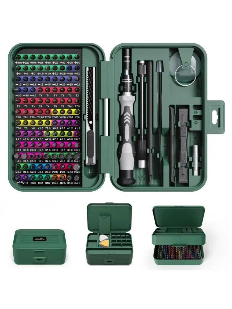 AliExpress NONE 132 in 1 Precision Screwdriver Set Repair Tool Kits with Storage Box Small Manual Screw Driver Toolkits for iPhone/iPad/Table
