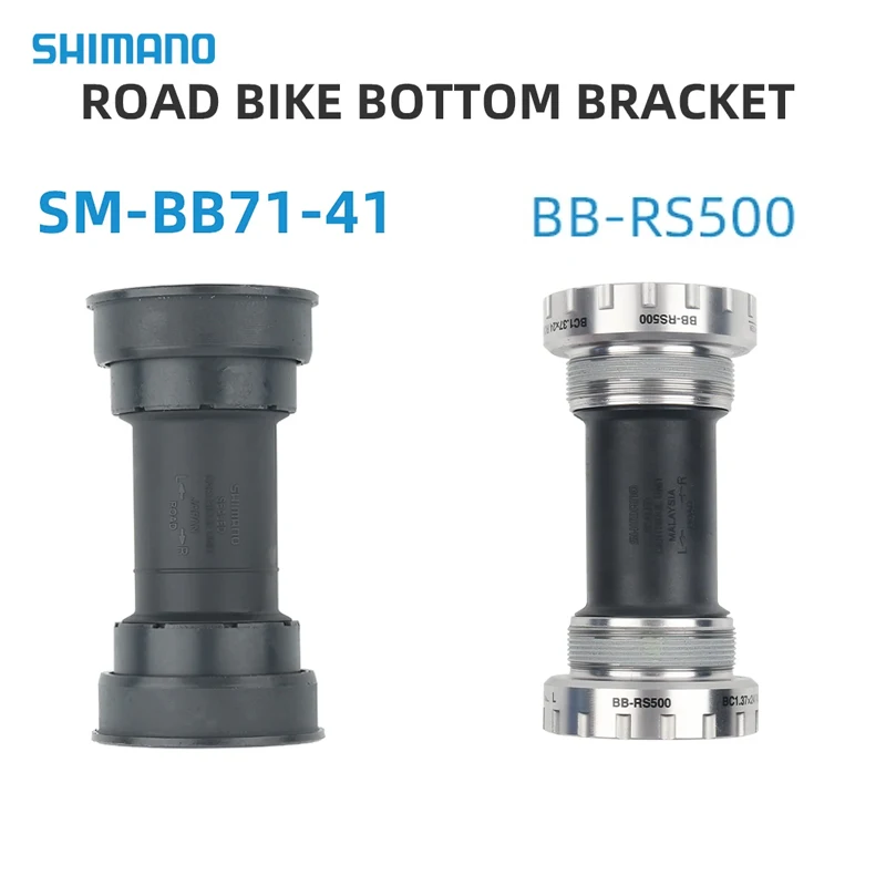 Shimano Road Bike Bottom Bracket BSA RS500 68/73 Bicycle BB Press Fit BB71 86.5mm For Road Bike Original parts