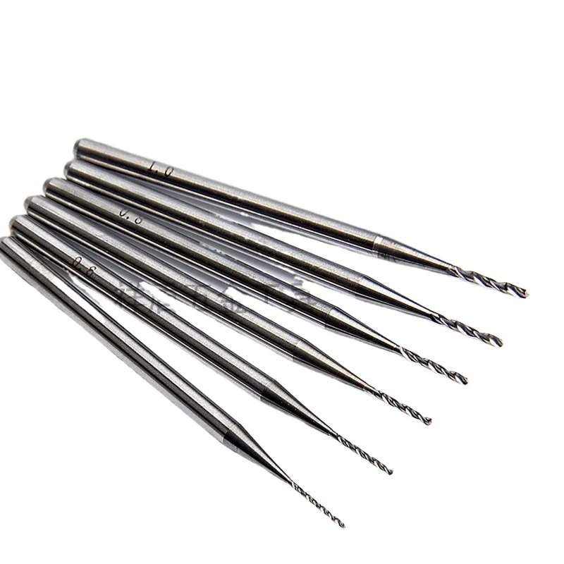 10pcs 0.1-3.175mm PCB Drill Bit Micro Drill 1/8
