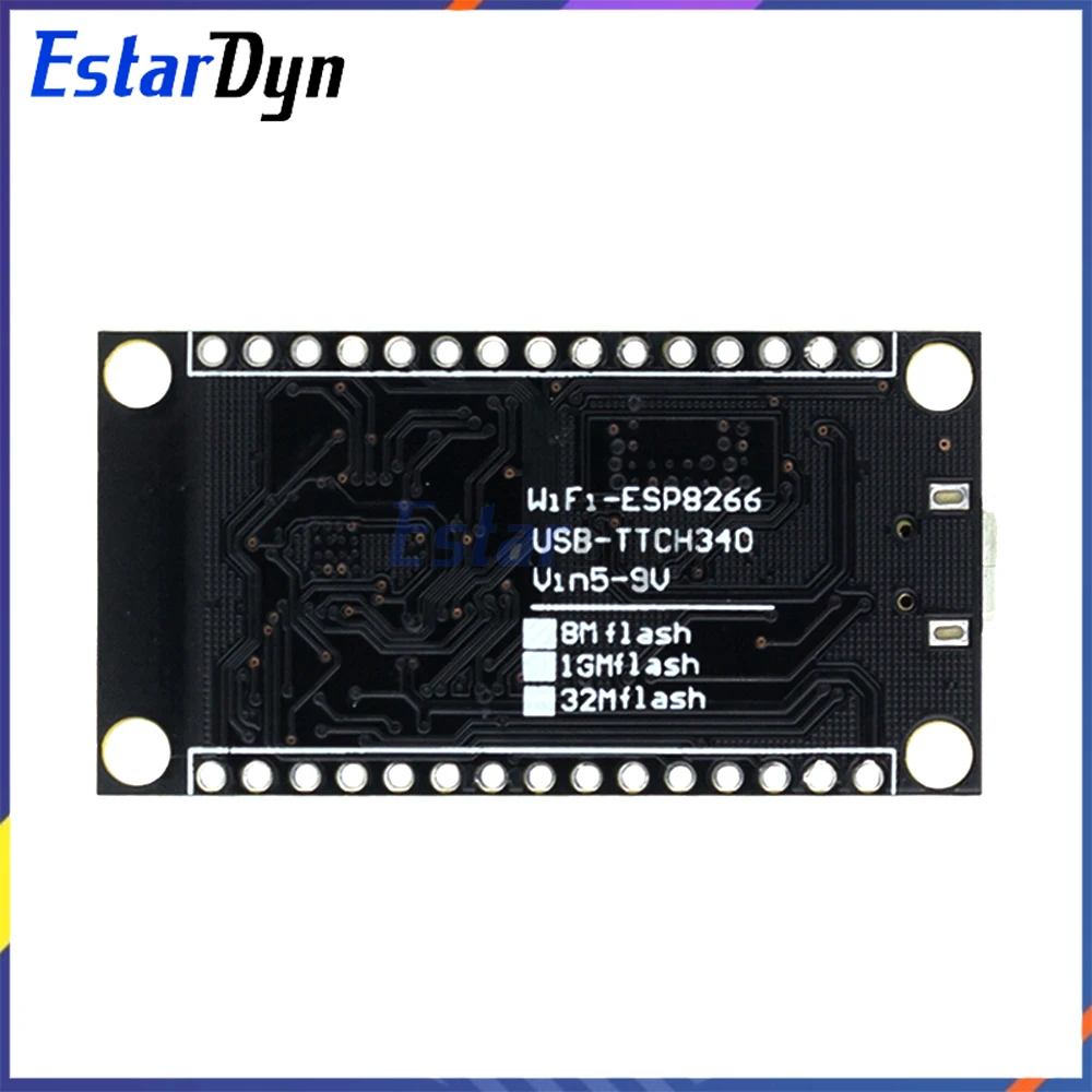NodeMCU V3 Lua WIFI module integration of ESP8266 + extra memory 32bit 4MB Flash, USB-serial CH340G
