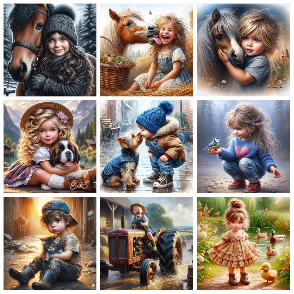 

Для мальчиков и девочек, домашний друг, сделай сам, алмазная живопись, фантазия, мультяшная собака, вышивка крестиком, стразы, ремесло, домашний декор, детский подарок