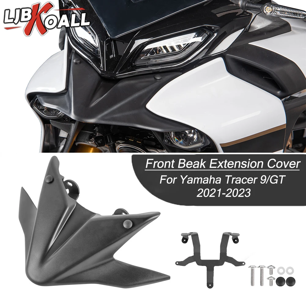 

Tracer9 Beak Nose Cone Extension Fairing Cover For Yamaha Tracer 9 GT 2021-2024 Accessories Front Wheel Fender Mount Holder