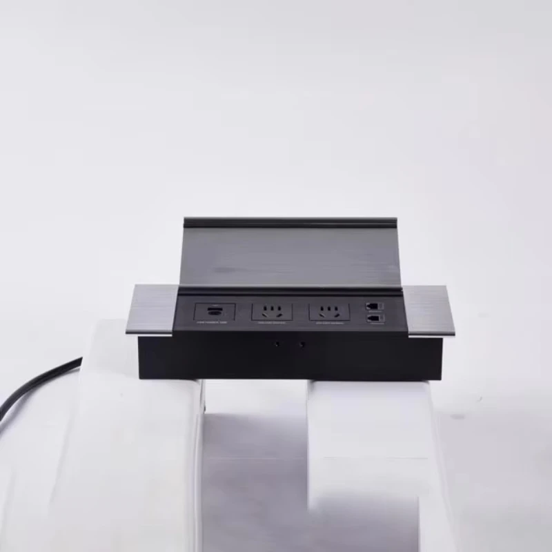

Dining table sockets Furniture Hidden clamps Power sockets Pop-up sockets with USB ports Network desktop multimedia