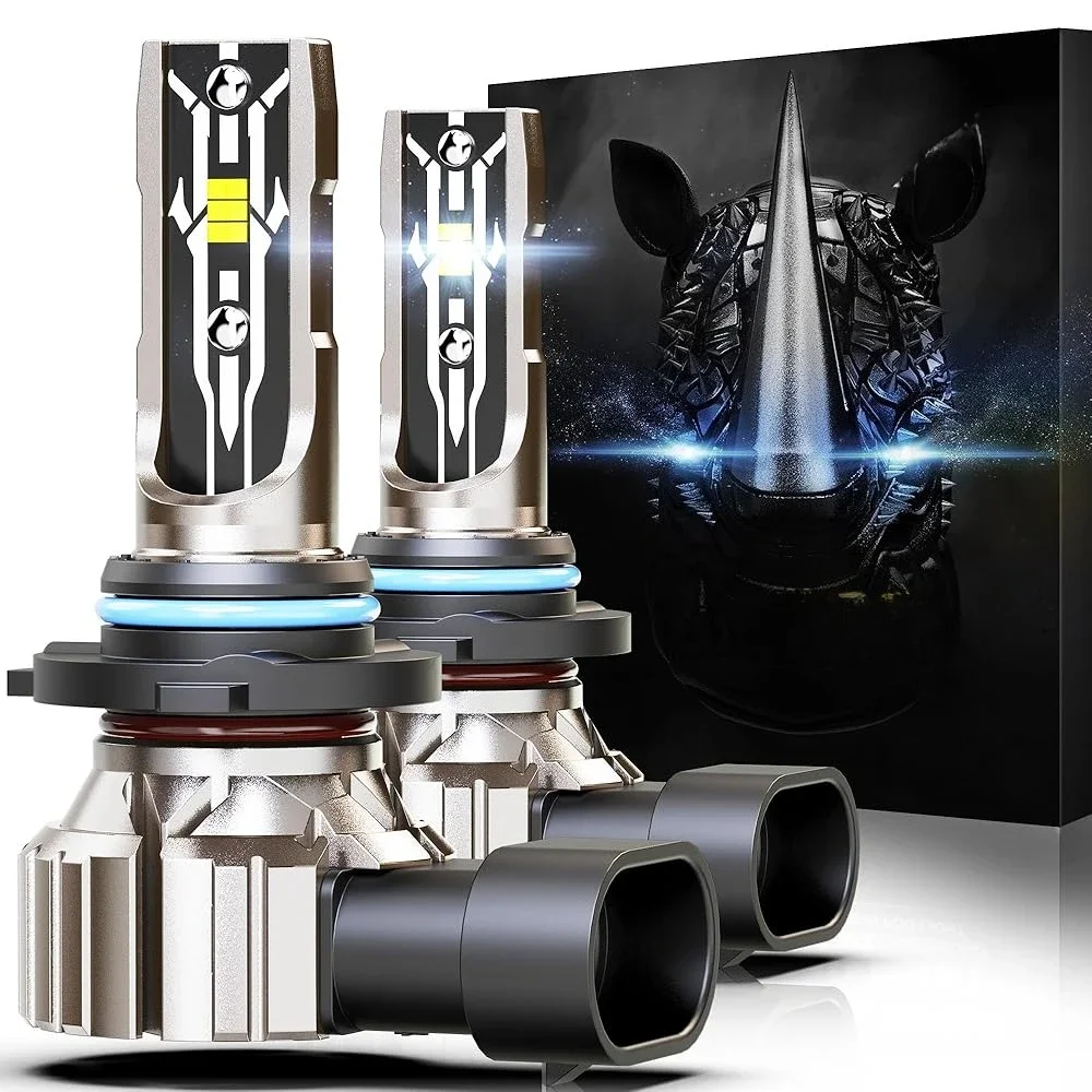 

Free Shipping - 9006 Bulb, 9006 Fog Bulbs 6500K White Fanless In Line HB4 9006 Off-Road Use or Fog Plug N Play, Pack of 2