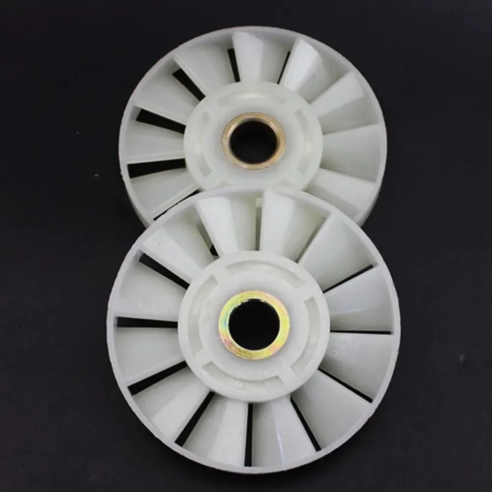For 0810 Electric Pick Fan Blade Motor Fan Blade White Plastic 12 Blades Power Tool Accessory Electric Pick Fan Blade