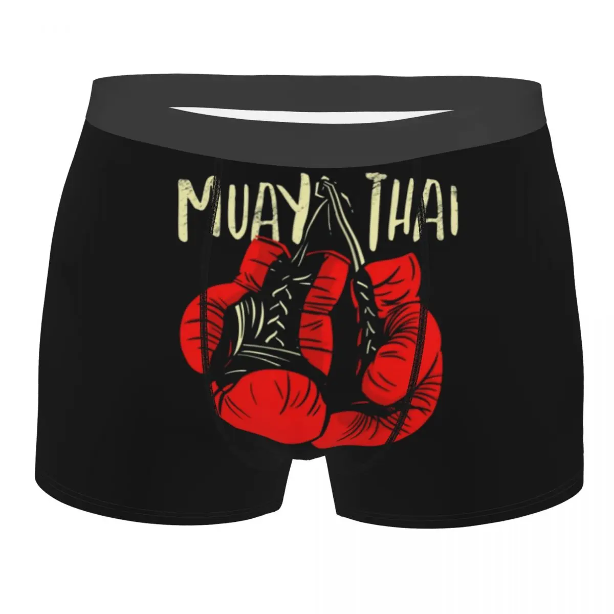 

Муай Тай перчатки нижнее белье мужские с принтом по индивидуальному заказу Таиланд боксерские трусы-боксеры шорты мягкие трусы