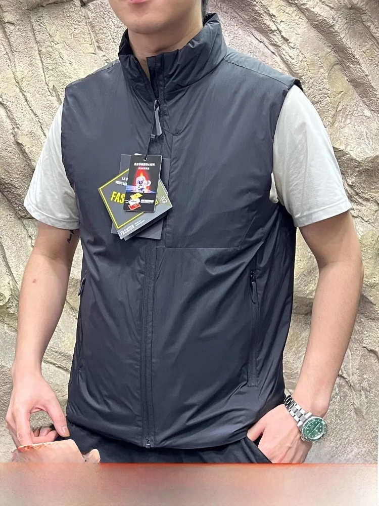 

Высококачественная уличная мужская стеганая хлопковая куртка с воротником-стойкой, водонепроницаемая, теплая, модная, с застежкой-молнией, цветная молодежная одежда