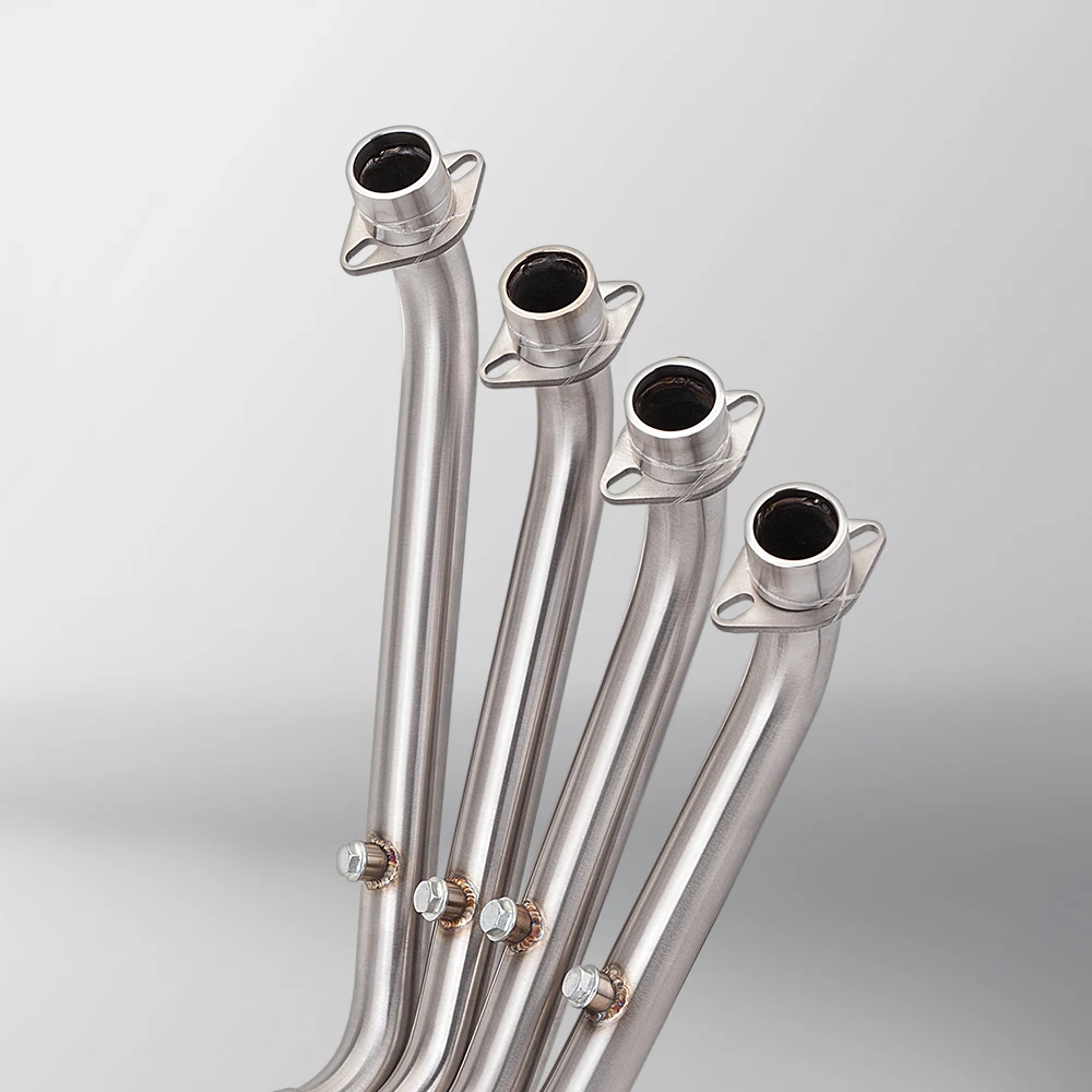 Suitable for QJMOTO 800 QJ800 SRK800 stainless steel dual channel valve connection to the original vehicle exhaust system pipe