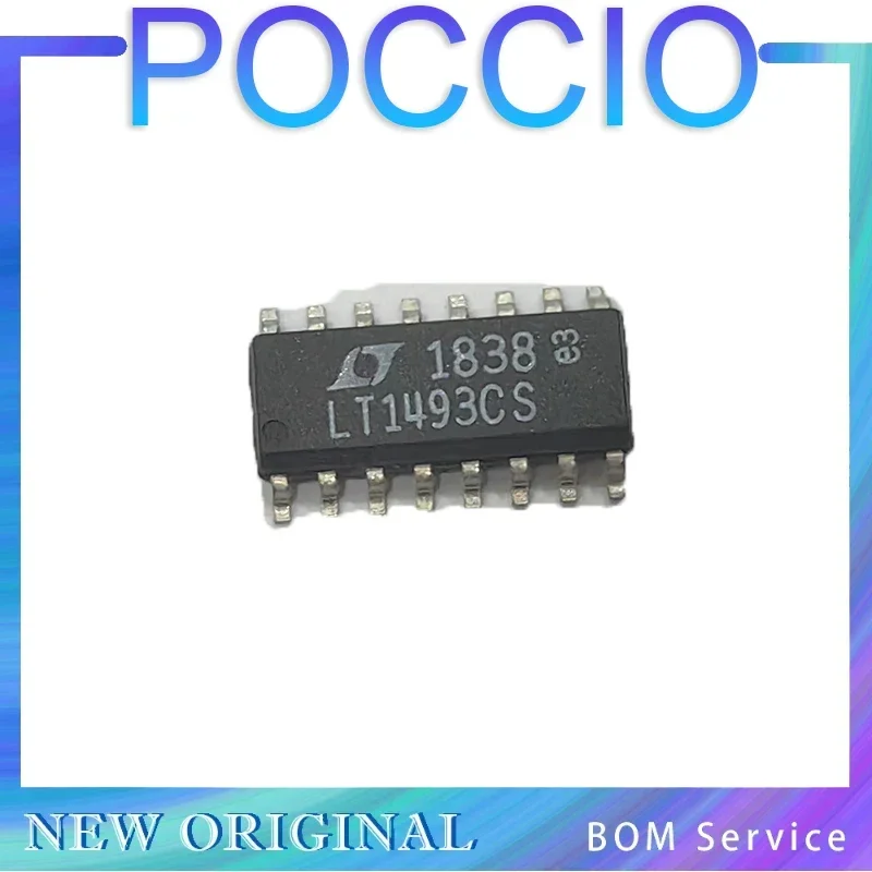LT1493CS LT1493 - 5MHz, 3V/us, Low Power Single Supply, Dual and Quad Precision Op Amps