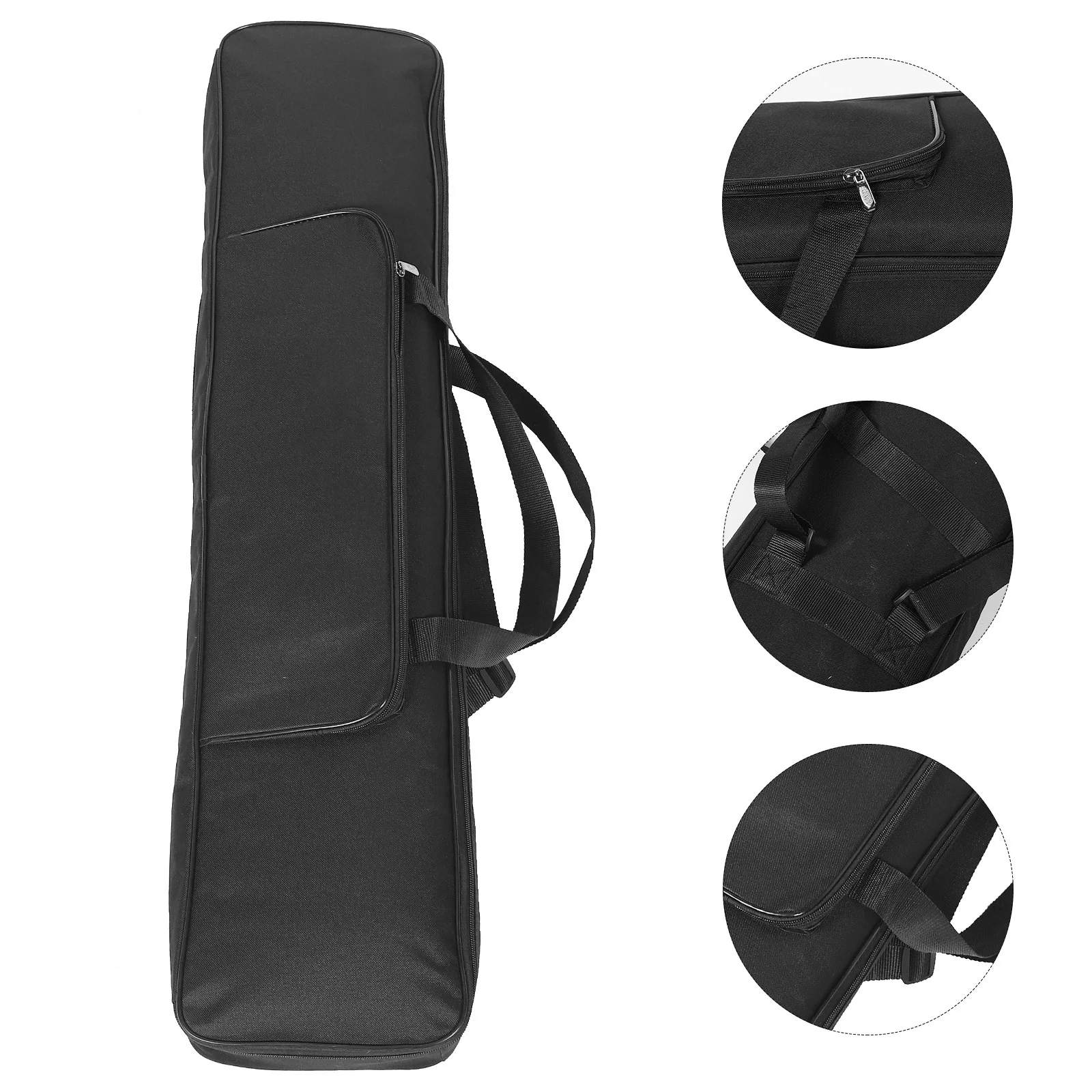

Electric Piano Keyboard Bag Thickened Portable Carrying Case Bag Fit 61 Note Keyboards Scratch-Resistant Soft