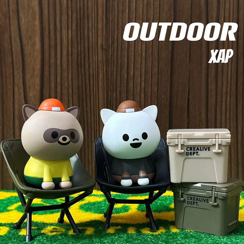 

XAP Outdoors Series First Generation Blind Box Guess Bag Mystery Box Toys Doll Cute Anime Figure Desktop Ornaments Collection