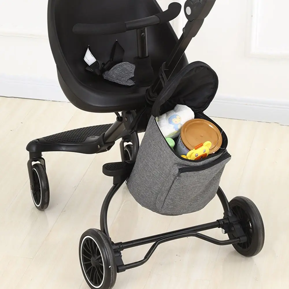 حقيبة عربة النقل المنظم عربة طفل زجاجة حقيبة التخزين شبكة سلة التخزين حقيبة تخزين قابلة للحمل حقيبة عربة طفل