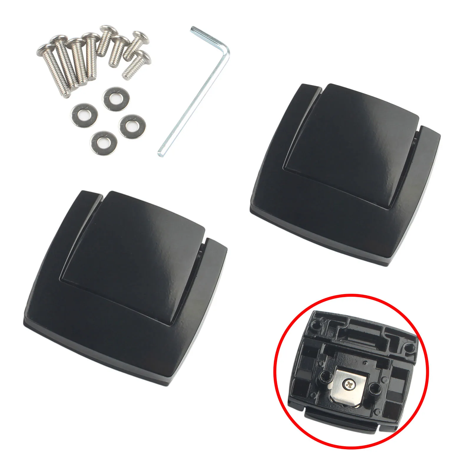 Motorcycle Razor King Trunk Latches For Harley touring models with king tour pack 1980-2013