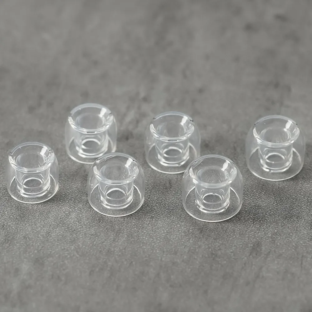 Divinus Prism واسعة تتحمل LSR سماعات أذن لفوهة 4-6 مللي متر ، سماعة أذن نصائح ل DUNU Davinci AFUL Performer 5 + 2 JUZEAR