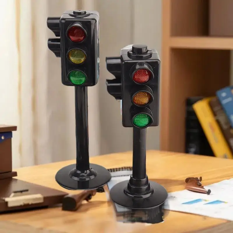 Children's Toy Traffic Light Model, Teaches Safety, Single Piece.