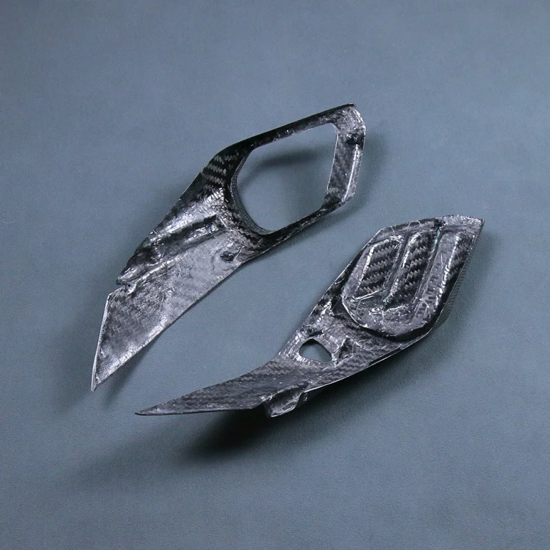 Suitable for Kawasaki H2/H2R Motorcycle Modified Carbon Fiber Air Intake Cover Shell Accessories 2015+