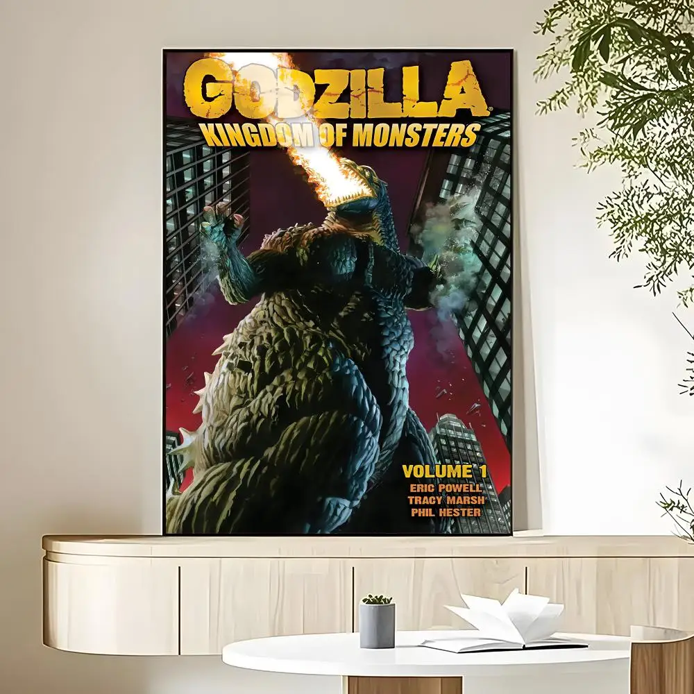 G-Godzillas Poster HD Art Sticky Wall Waterproof Home Living Room Bedroom Bar Aesthetic Decoration view 4