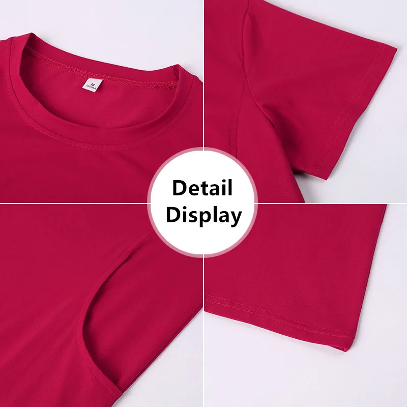 المرأة الجديدة عصرية ومتعددة الاستخدامات قصيرة الأكمام جولة الرقبة منتصف طول تي شيرت تنورة الإناث الصيف فستان رياضي فضفاض غير رسمي