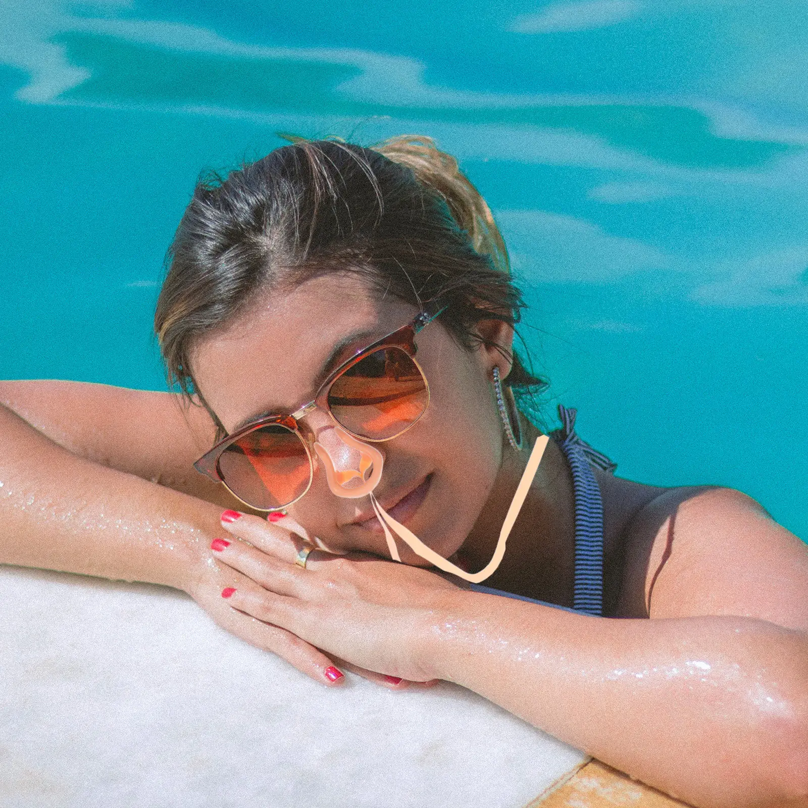 

Набор из 6 силиконовых зажимов для носа для плавания, водонепроницаемые, для взрослых, устойчивые к разрывам, аксессуары для дайвинга, выдвижные