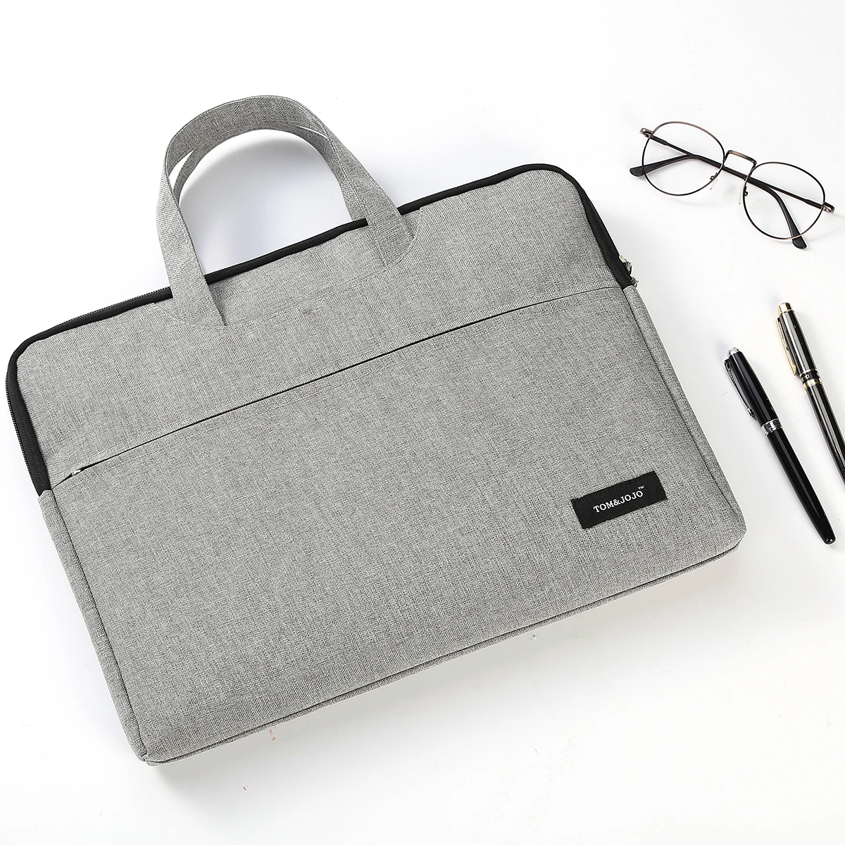 Oxford Computer Bag Document Bag with Handle and Meeting Office School Organizer Handbag Briefcase for Carrying Paper Files