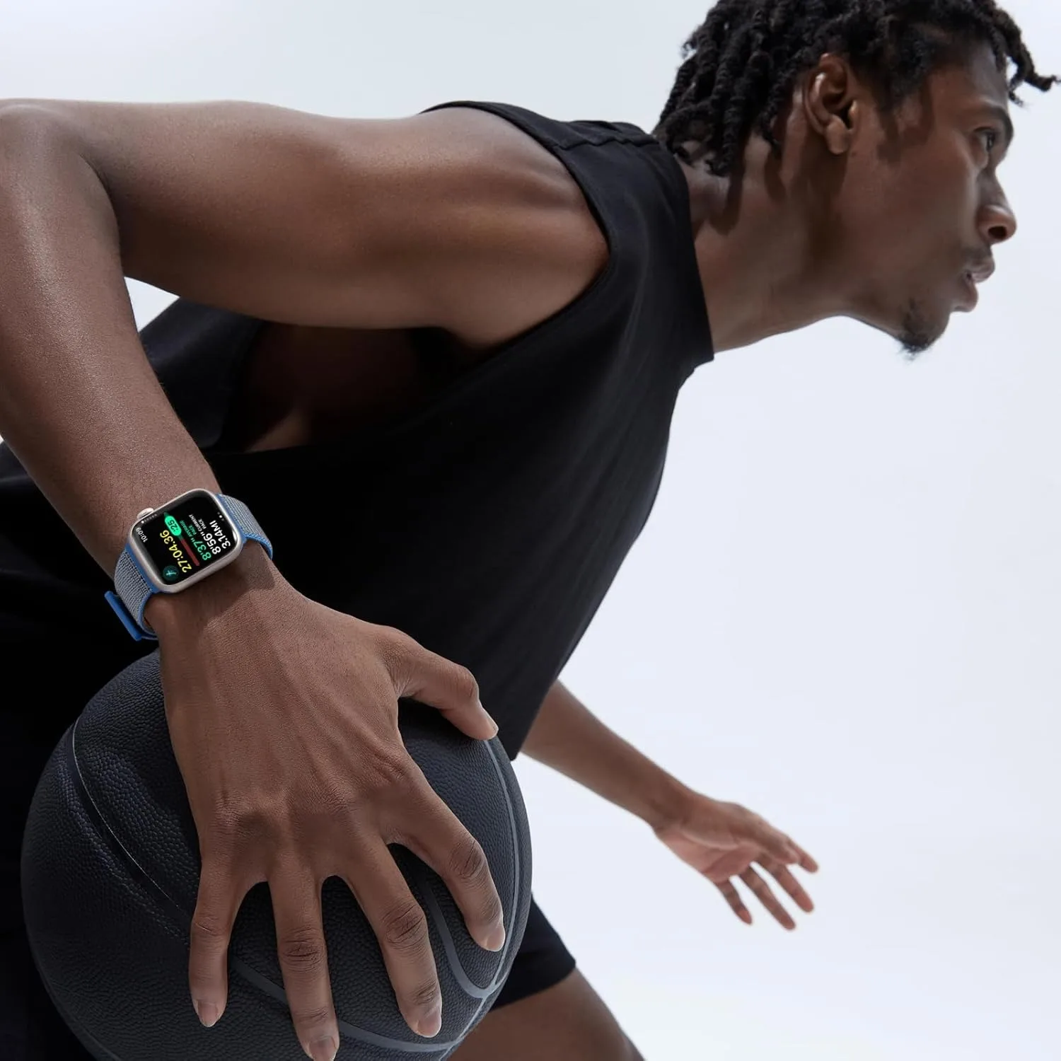 Nylon-Schlaufenarmband für Apple Watch Ultra 49mm 42mm 40mm 45mm 44mm 46mm Sport-Armband Iwatch-Bänder Serie 12 11 10 9 8 7 6 – Detail 3
