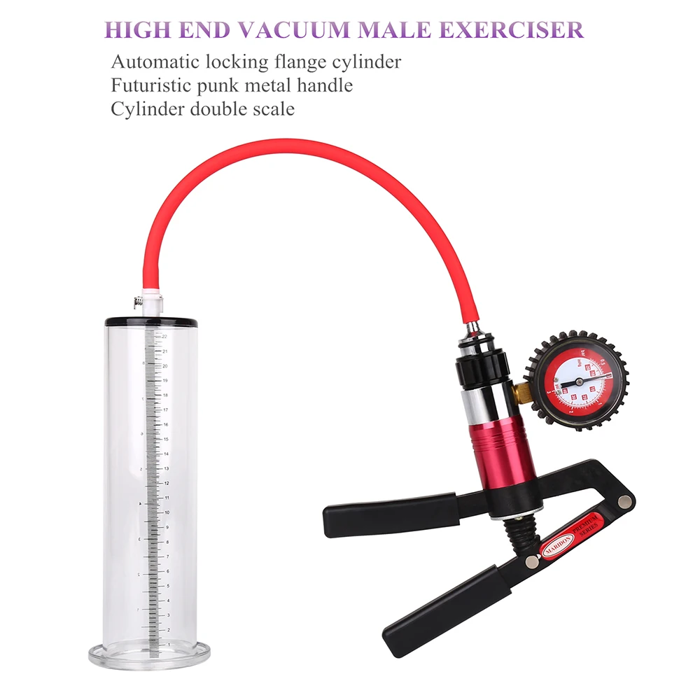 

Male Penis Enlarger Vacuum Pump Penile Bigger Growth Enlargement Enhancer Adult Sex Toys For Men Delay Lasting Trainer Massager