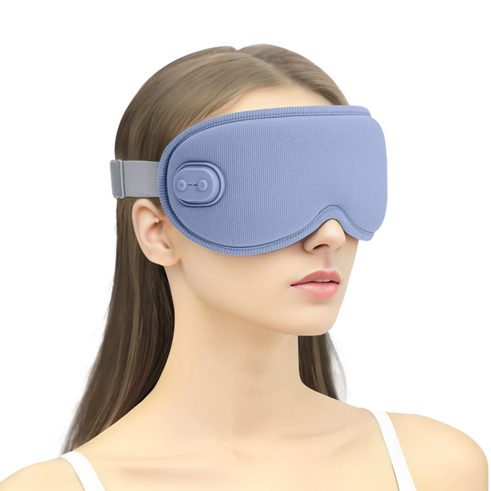 

Sleep Mask Electric Hot compress Massage Eye Mask Heated Eye Massager 5 Vibration Modes Reduce Dark Circles Circles Eye Fatigue