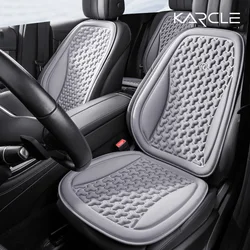 Funda de asiento de coche transpirable 3D, cojín de asiento de coche a prueba de sudor, diseño convexo para disipación de calor, alfombrilla Universal para silla de coche