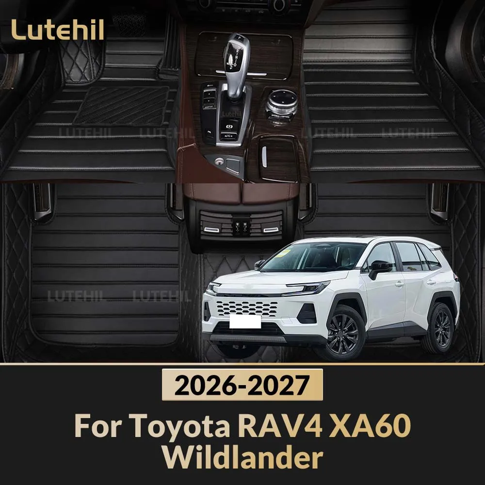 For Toyota RAV4 XA60 Wildlander Hybrid Non-hybrid 2026 2027 Custom Car Floors Mat Full Set Floor Liners Carpet Protection