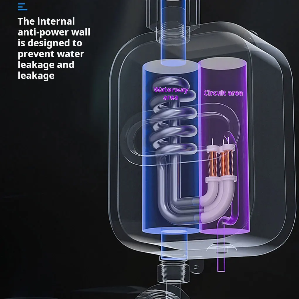 Bathroom Electric Water Heater With Constant Temperature Instant Water Heaters Tankless Water Heater